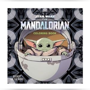 Star Wars The Mandalorian  Bounty on the Move  Coloring Book  Paperback 2022 New